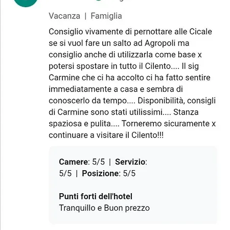 Le Cicale Отель типа 